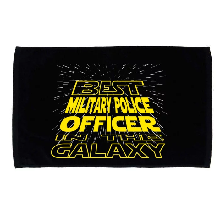 Military Police Officer Funny Cool Galaxy Job Gift Microfiber Hand Towel