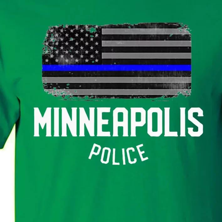 Minneapolis Police Officer Minnesota Policeman Duty Tall T-Shirt