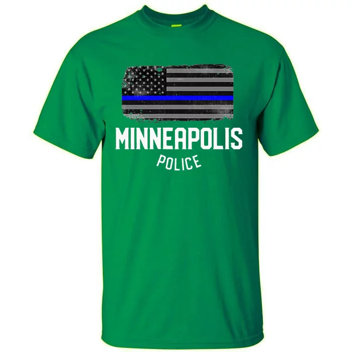 Minneapolis Police Officer Minnesota Policeman Duty Tall T-Shirt