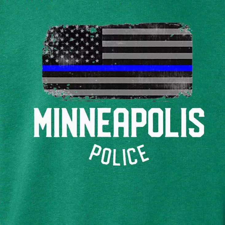 Minneapolis Police Officer Minnesota Policeman Duty Toddler Hoodie