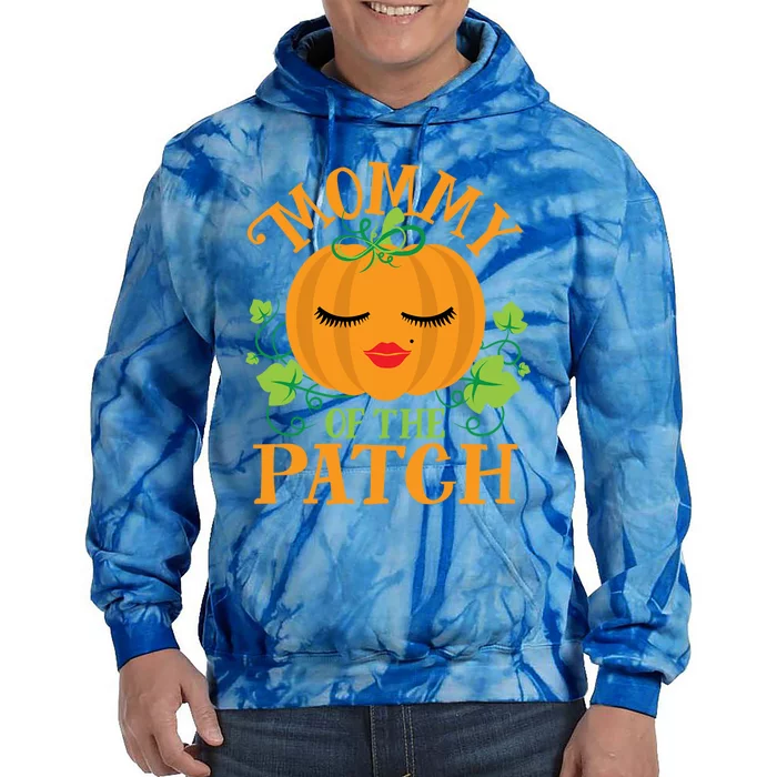 Mommy Pumpkin Of The Patch Matching Family Sassy Halloween Funny Gift Tie Dye Hoodie