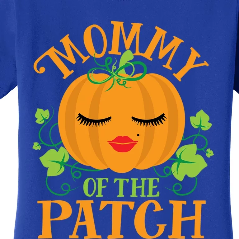 Mommy Pumpkin Of The Patch Matching Family Sassy Halloween Funny Gift Women's T-Shirt