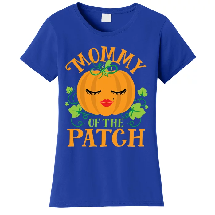 Mommy Pumpkin Of The Patch Matching Family Sassy Halloween Funny Gift Women's T-Shirt