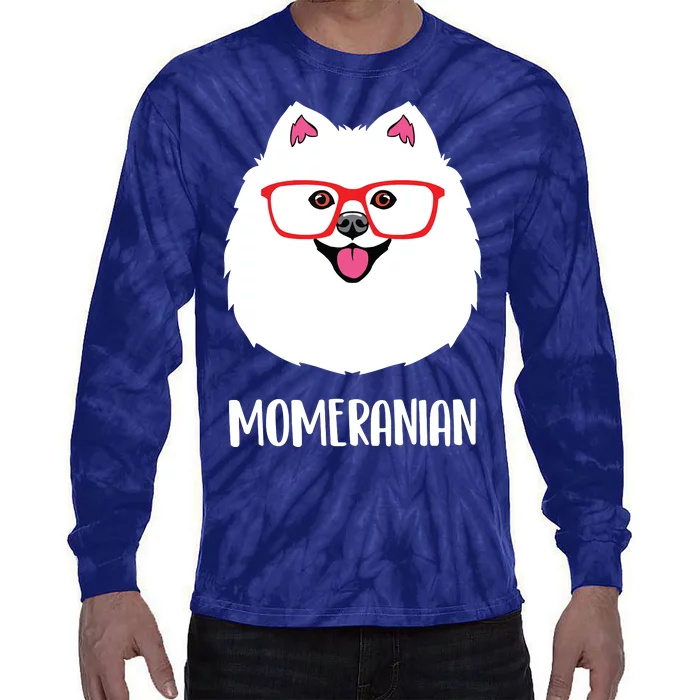 Momeranian Pomeranian Owner Dog Lover Pet Lover Puppy Tie-Dye Long Sleeve Shirt