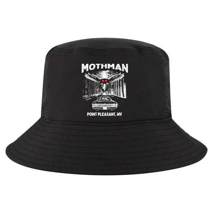 Mothman Point Pleasant WV Cool Comfort Performance Bucket Hat