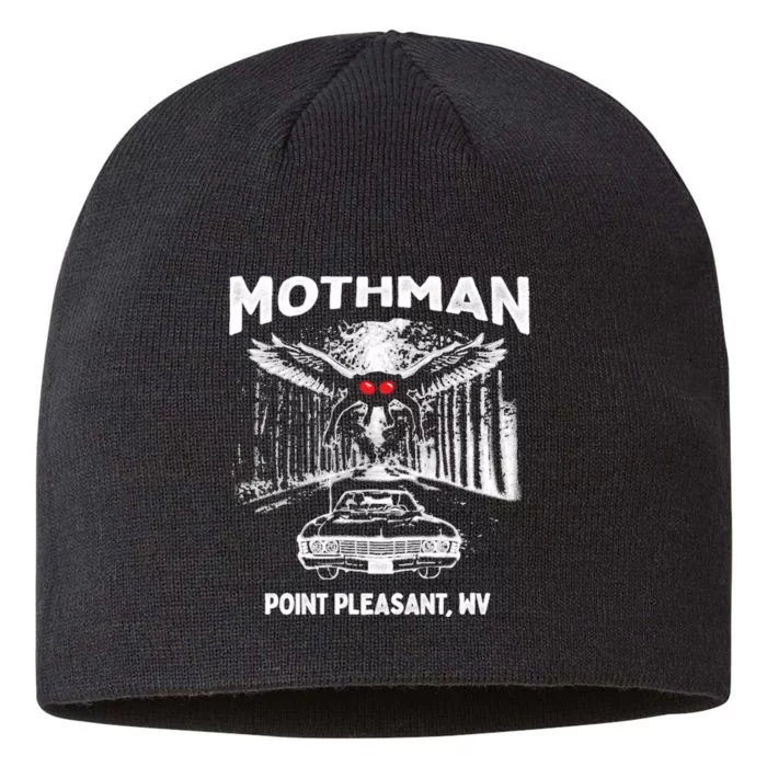 Mothman Point Pleasant WV 8 1/2in Sustainable Knit Beanie