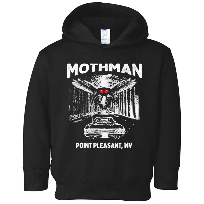 Mothman Point Pleasant WV Toddler Hoodie