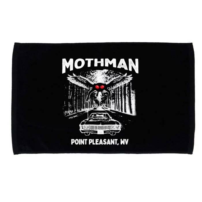 Mothman Point Pleasant WV Microfiber Hand Towel