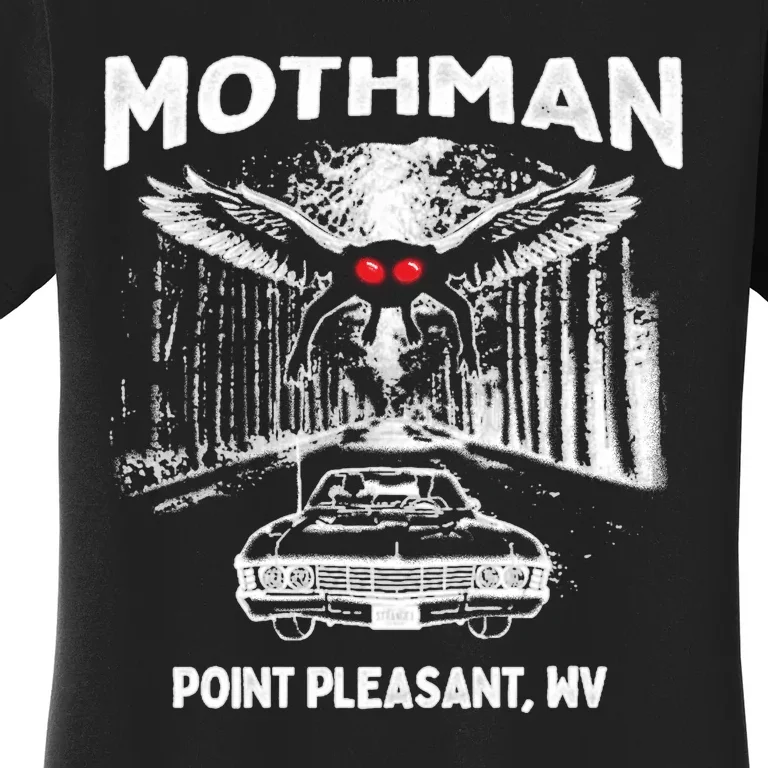 Mothman Point Pleasant WV Women's T-Shirt