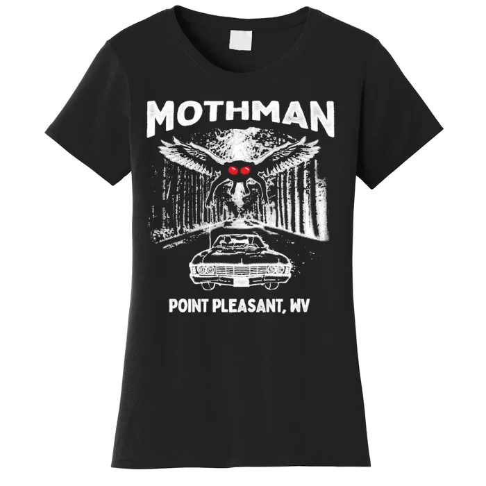 Mothman Point Pleasant WV Women's T-Shirt