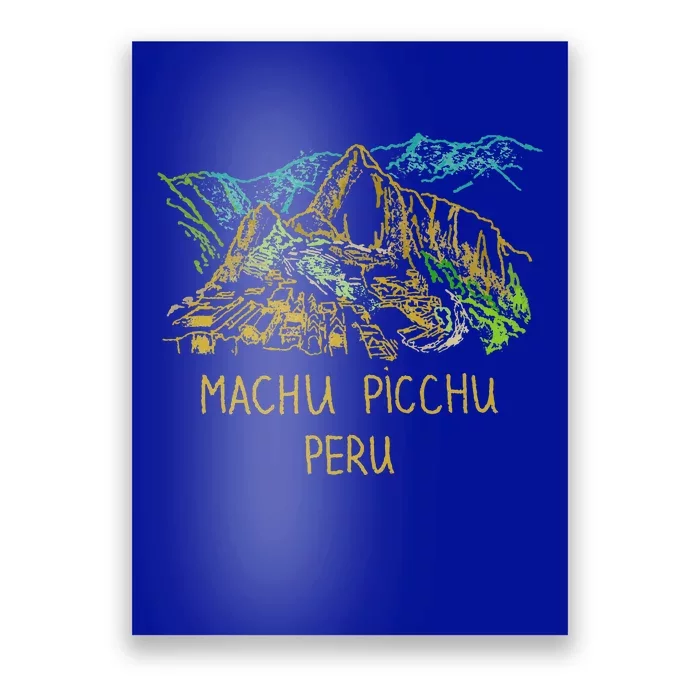 Machu Picchu Peru Poster