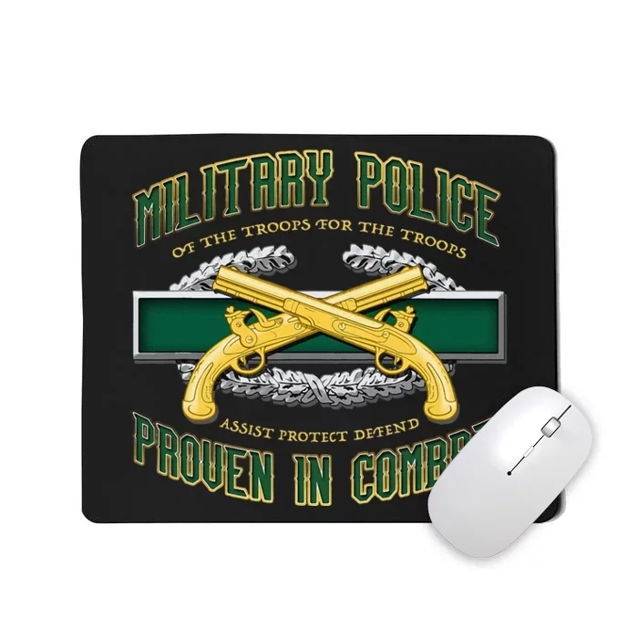 MILITARY POLICE PROVEN IN COMBAT Mousepad