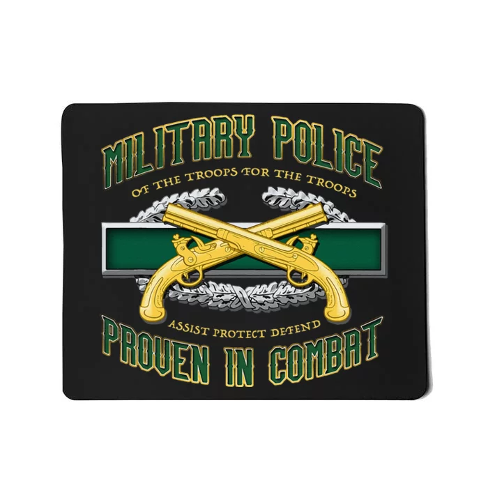 MILITARY POLICE PROVEN IN COMBAT Mousepad