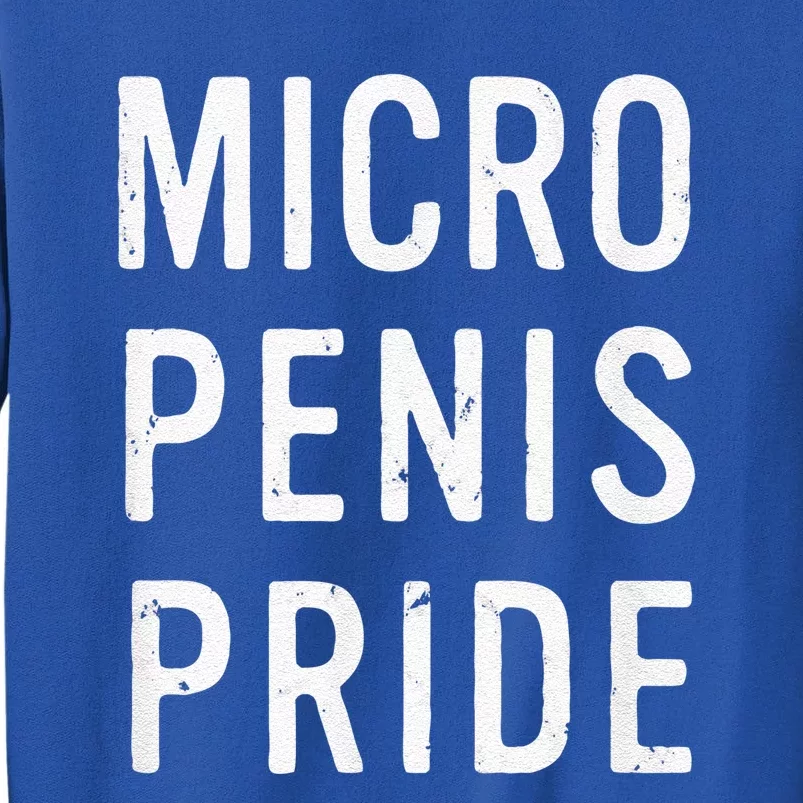 Micro Penis Pride Funny LGBT Pride Month Tall Sweatshirt