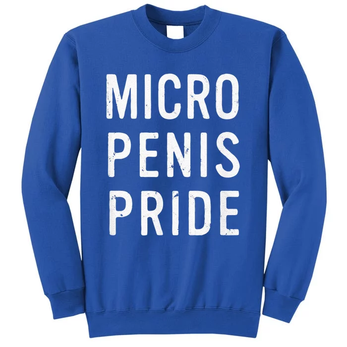 Micro Penis Pride Funny LGBT Pride Month Tall Sweatshirt