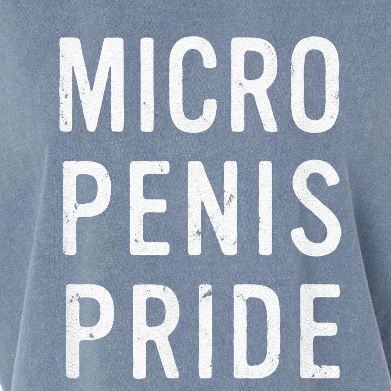 Micro Penis Pride Funny LGBT Pride Month Garment-Dyed Women's Muscle Tee