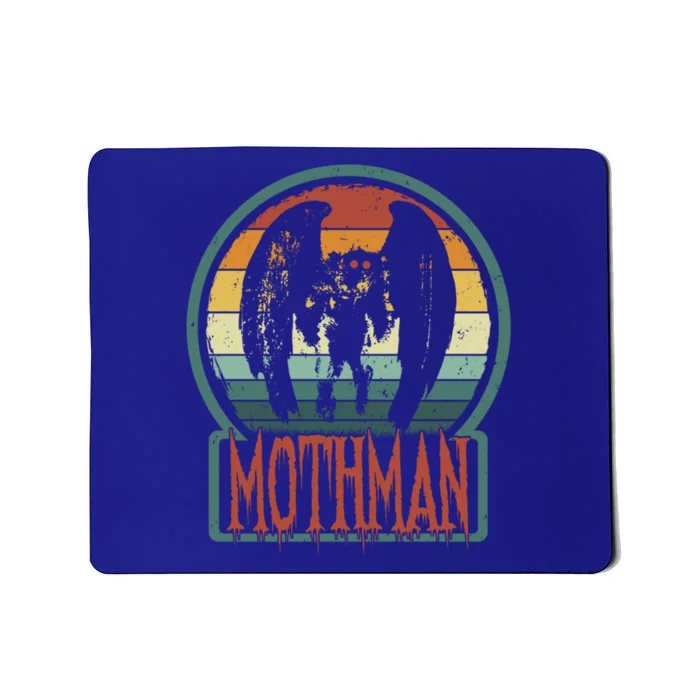 Moth Point Pleasant Retro Vintage Cryptid Cute Gift Mousepad