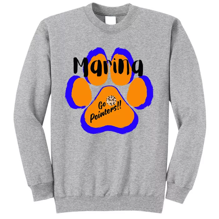 Marina Pointer Pride Spirit Day Tall Sweatshirt