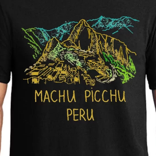 Machu Picchu Peru Pajama Set