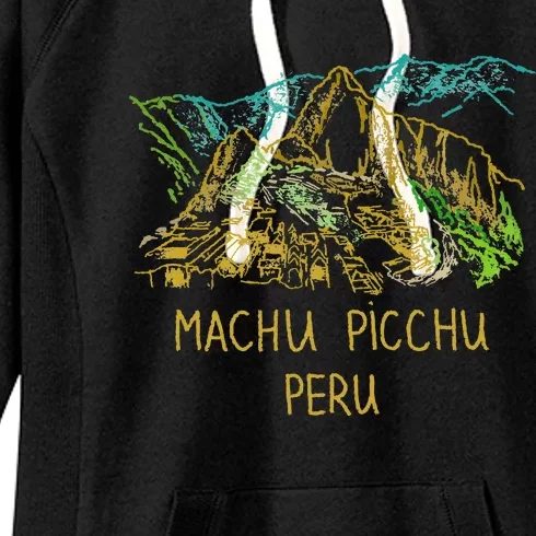 Machu Picchu Peru Women's Fleece Hoodie