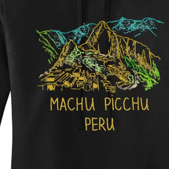 Machu Picchu Peru Women's Pullover Hoodie