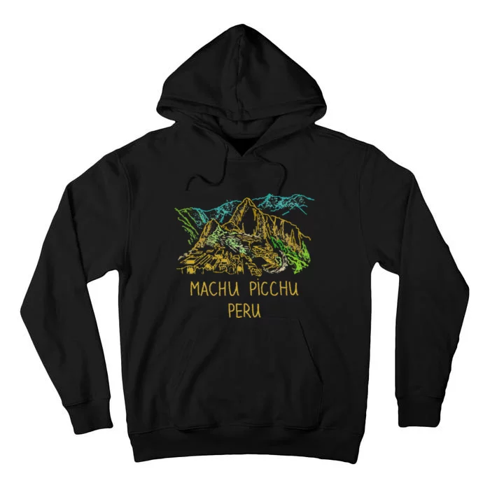 Machu Picchu Peru Tall Hoodie