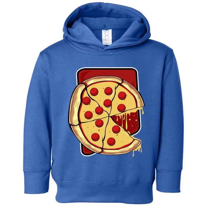 Missing Piece Pizza Slice Matching Couple Valentine's Day Gift Toddler Hoodie