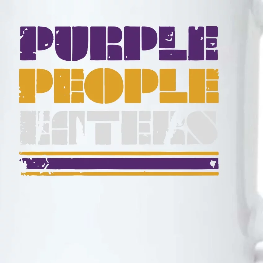 Minnesota Purple People Eaters Black Color Changing Mug