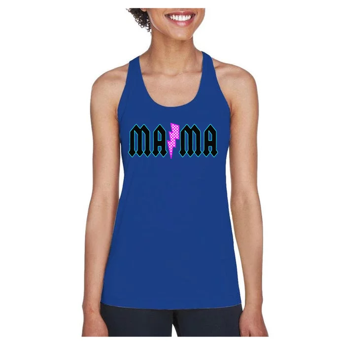 Mama Pocket Print The Motherhood Gets It All Done Women's Racerback Tank