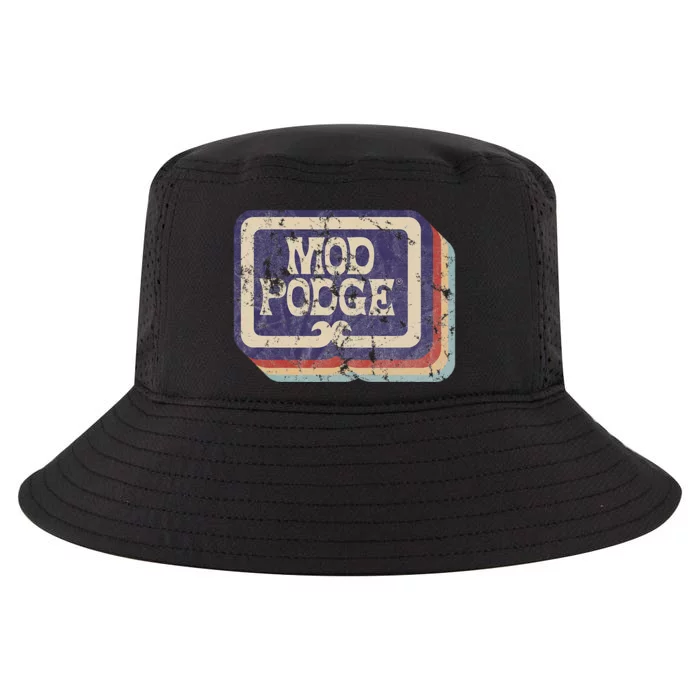 Mod Podge Retro Logo Cool Comfort Performance Bucket Hat