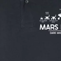 Mars Perseverance Rover Dare Mighty Things Landing Timeline Softstyle Adult Sport Polo