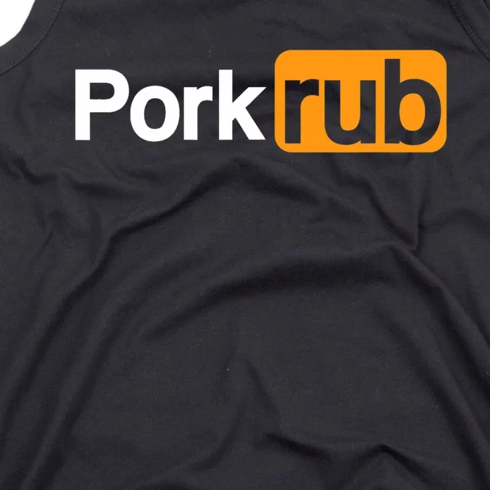 Mens Pork Rub TShirt | Funny BBQ Shirt | Barbecue TShirt Tank Top