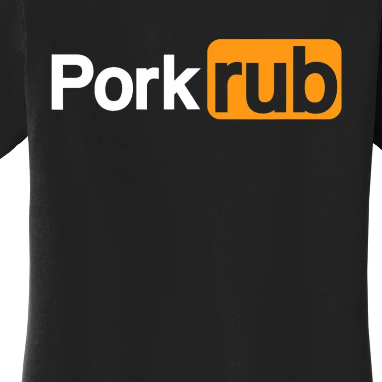 Mens Pork Rub TShirt | Funny BBQ Shirt | Barbecue TShirt Women's T-Shirt