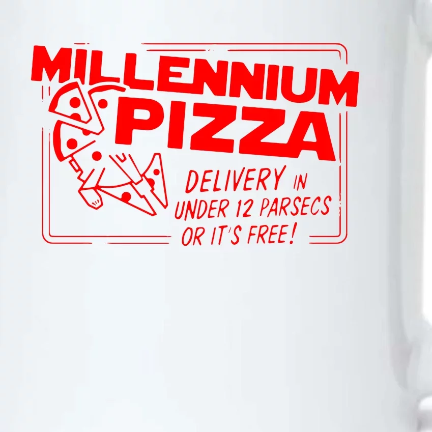 Millenium Pizza Space Wars Black Color Changing Mug