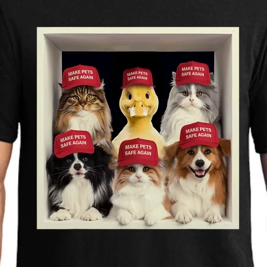 Make Pets Safe Again Democratic Republican Pajama Set