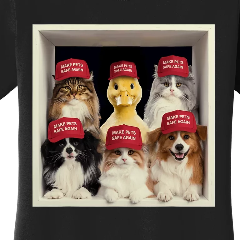 Make Pets Safe Again Democratic Republican Women's T-Shirt