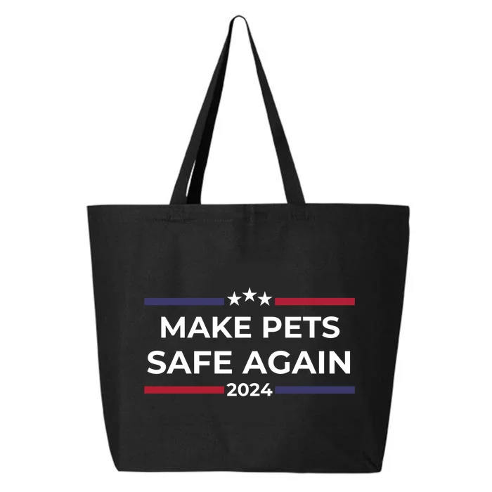 Make Pets Safe Again – Funny Pet Safety Awareness 25L Jumbo Tote