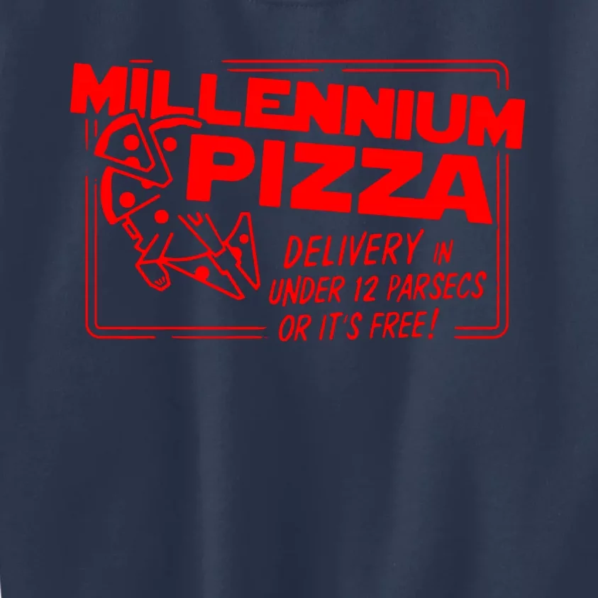 Millenium Pizza Space Wars Kids Sweatshirt