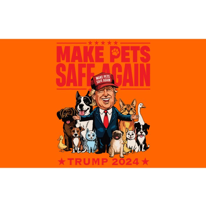 Make Pets Safe Again Trump 2024 Save Our Pets Bumper Sticker