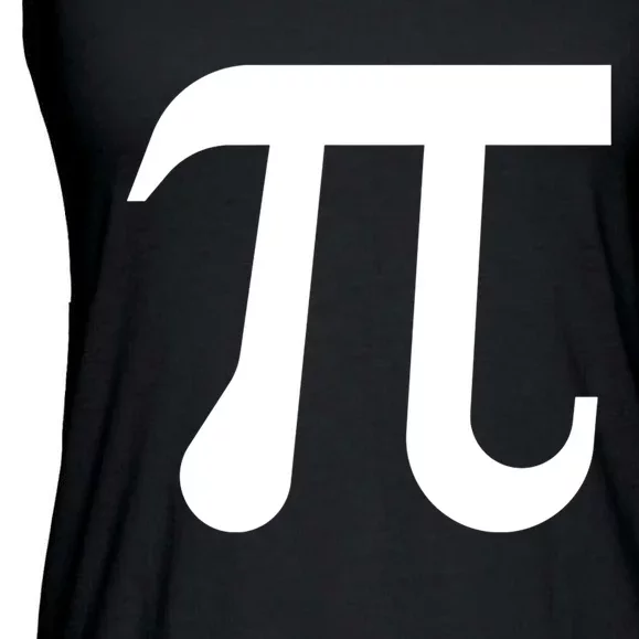 Math Pi Symbol Student Teacher Celebrate Pi Day March 14 Meaningful Gift Ladies Essential Flowy Tank