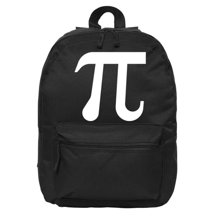 Math Pi Symbol Student Teacher Celebrate Pi Day March 14 Meaningful Gift 16 in Basic Backpack