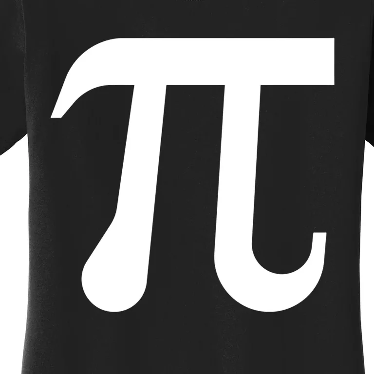 Math Pi Symbol Student Teacher Celebrate Pi Day March 14 Meaningful Gift Women's T-Shirt