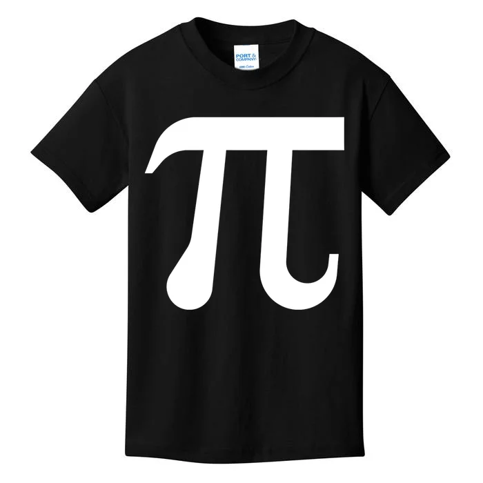 Math Pi Symbol Student Teacher Celebrate Pi Day March 14 Meaningful Gift Kids T-Shirt