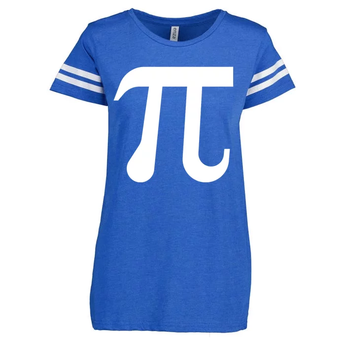 Math Pi Symbol Student Teacher Celebrate Pi Day March 14 Meaningful Gift Enza Ladies Jersey Football T-Shirt