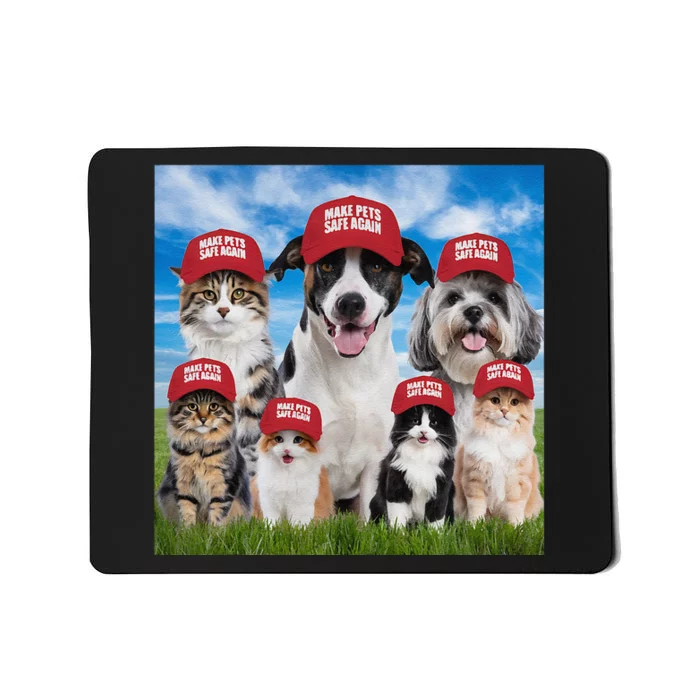 Make Pets Safe Again Democratic Republican Gift Mousepad