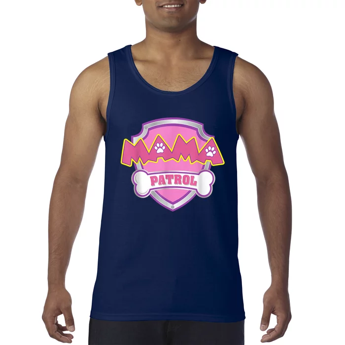 Mama Patrol Shirt Dog Mom Dad Tank Top