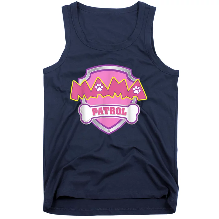 Mama Patrol Shirt Dog Mom Dad Tank Top