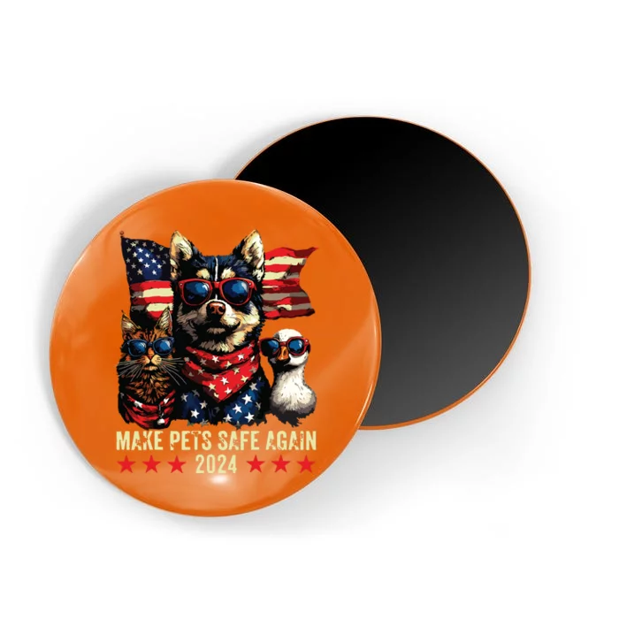 Make Pets Safe Again Trump 2024 Save Our Pets Magnet