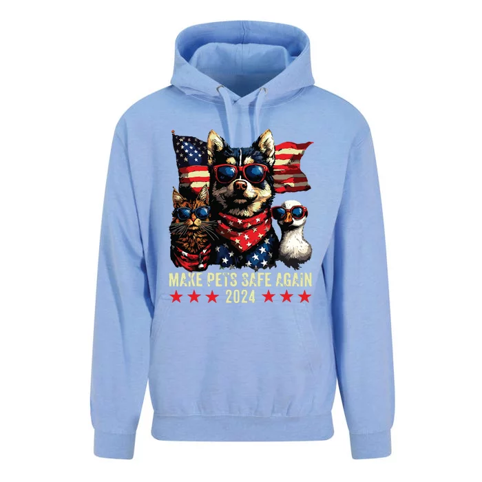 Make Pets Safe Again Trump 2024 Save Our Pets Unisex Surf Hoodie