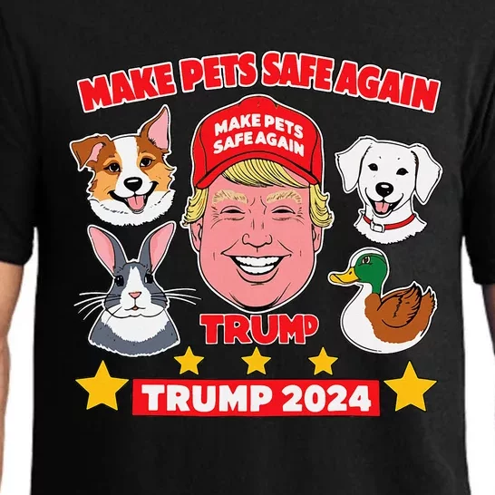 Make Pets Safe Again Trump 2024 Save Our Pets Pajama Set